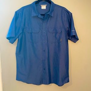 NWOT Men’s Columbia button down boat shirt
